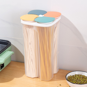 <strong>Kitchen</strong> Grain <strong>Storage</strong> Box Sealed Tank Compartment Food Grade <strong>Storage</strong> <strong>Jar</strong> <strong>Kitchen</strong> <strong>Storage</strong> Container Multi-functional Grain <strong>Jar</strong> - Product Image 4