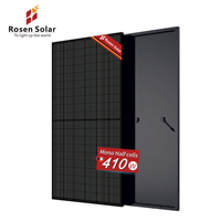 Risen Solar 450W demi-cellule mono panneaux solaires PV Double verre silicium monocristallin HJT N-Type palette PERC demi-coupe technologie