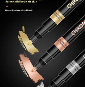 Stylo en métal chromé miroir, peinture réfléchissante, stylo DIY, modèle en plastique Gundam, coupe-ongles - Product Image 6