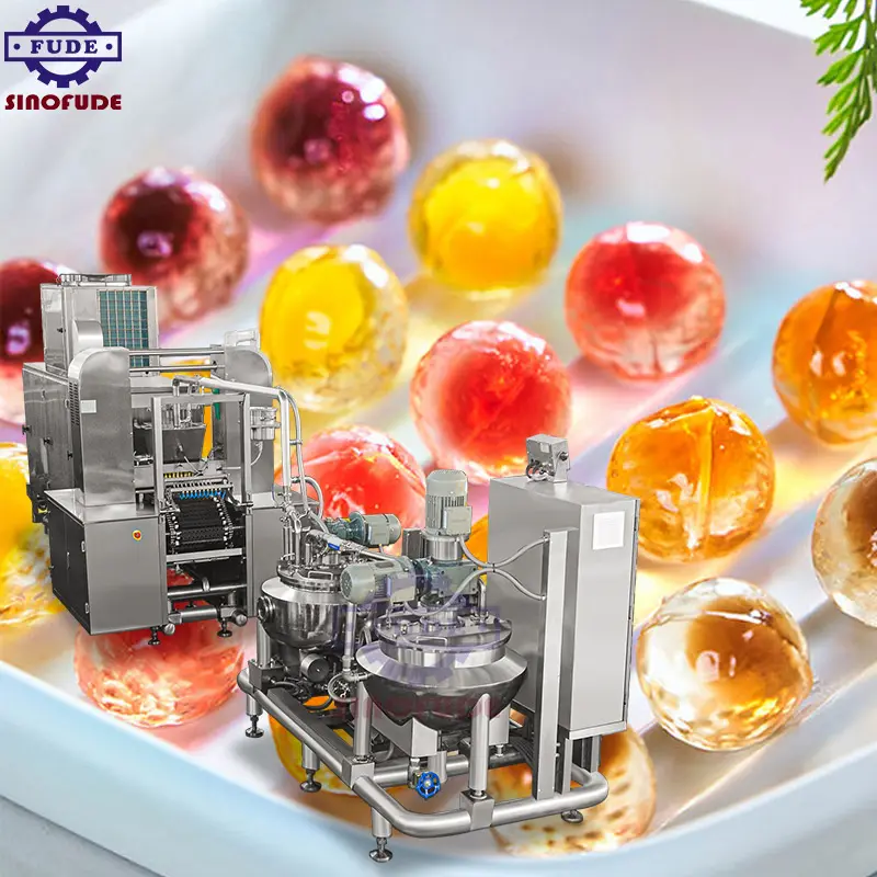 Automatische Gummy Candy Making Machine Pectine Pure Appelazijn Jelly Candy Maken Machine Veganistische Gummy Machine