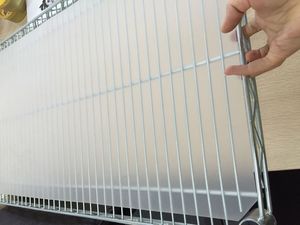 พื้นผิวชุบสังกะสีชุบโครเมี่ยมพื้นผิว<span class=keywords><strong>ชั้น</strong></span>วางลวดใน<span class=keywords><strong>บ้าน</strong></span>สีเขียว - Product Image 5