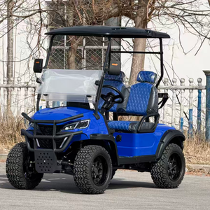 <span class=keywords><strong>Voiturette</strong></span> de golf tout-terrain entièrement personnalisée pour 2 passagers, homologuée pour les routes pavées et les chemins en terre battue - Product Image 3