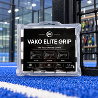 Overgrip Raket Tenis Padel Tacky Non-Woven PU Penyerap Keringat Anti-Selip Pembungkus Pegangan Kering untuk Pemain