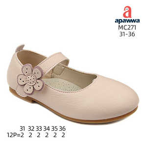 Apawwa MC271 Zapatos de vestir rosas Talla 31-36 - Product Image 1