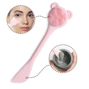 Brochas de Silicona para Mascarillas Faciales, Brocha Aplicadora Flexible para Masajes Faciales y Mascarillas de Barro - Product Image 1