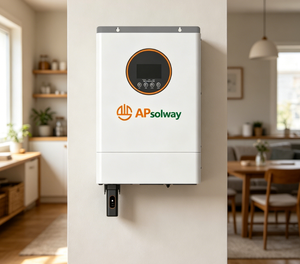 Contrôleur hybride solaire à batterie biphasé AHS-12-SP 12 kW Apsolway, <span class=keywords><strong>onduleur</strong></span> solaire hybride, garantie de 5 ans - Product Image 4