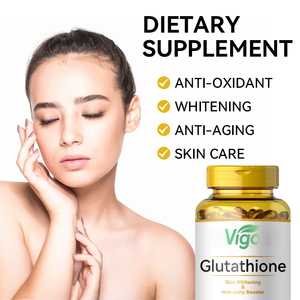 <span class=keywords><strong>Vigo</strong></span> Private Label Gmp Factory Vegan 350Mg Vitamina C Colágeno Blanqueamiento DE LA PIEL L-Glutatión Colágeno Cápsulas blandas - Product Image 3