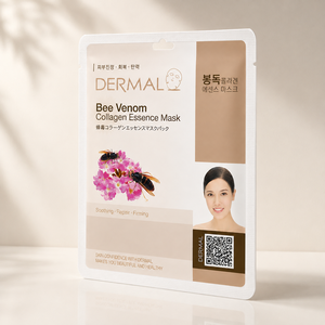Mascarilla Facial de Colágeno con Veneno de Abeja Dermal, 23 g, Mascarilla Facial para Piel Sensible y Madura - Product Image 2
