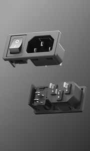 ตัวเชื่อมต่อช่อง <span class=keywords><strong>C14</strong></span>เข้าและสวิตช์ huaconn ปลั๊กไฟตัวผู้สำหรับเครื่องใช้ไฟฟ้าใน HC-99ปลั๊กตัวผู้พร้อมตัวยึดฟิวส์ - Product Image 5