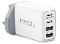 OEM ODM 40W USB C Multi-port Travel Charger Android Universal Portable USB Fast Charge untuk iphone samsung S23