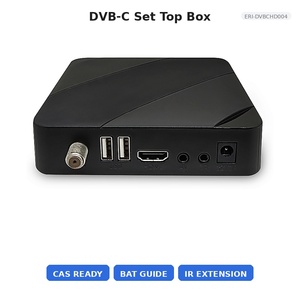 ชุด DVB-C บนกล่อง H.265 HEVC ตัวรับสัญญาณดิจิทัลรอง<span class=keywords><strong>รับ</strong></span> HDMI AV สำหรับเพย์<span class=keywords><strong>ทีวี</strong></span> ERI-DVBCHD004 - Product Image 2