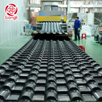 Tejas de Techo de Aislamiento Térmico de Resina Sintética PVC Modernas para Techos de Invernaderos - Resistentes al Fuego, Impermeables y Duraderas
