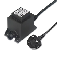 Meilleure vente IP68 12V AC Adaptateur secteur étanche 240V 230V 24V IP68 AC Adopter Transformateur IP 68