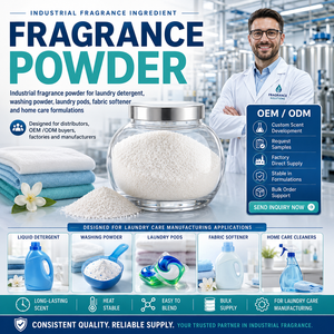 Polvo Aromatizante Industrial para Productos de Caucho, Aditivo de Fragancia Personalizado para Tapetes, Sellos y Materiales de Calzado - Product Image 1