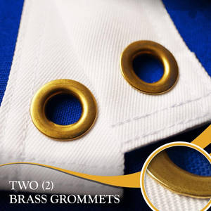 Premium 3x5 Ft Brodé Bonnie Bleu Drapeau Blanc Étoiles République Texas <span class=keywords><strong>Ouest</strong></span> Floride Lone Star Somalie Somali Drapeaux Fait Tissu - Product Image 6