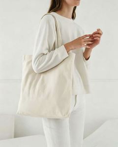 Sac fourre-tout en toile de coton écologique, sac fourre-tout classique en toile pour femmes et hommes, sac en toile personnalisé - Product Image 3