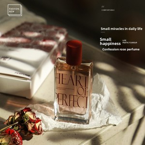 Profumo TikTok-Hit Confession Rose per Donna Unisex, Fragranza di Nicchia Legnosa <span class=keywords><strong>Rosa</strong></span> Fruttata, Spray Leggero e Fresco, Formato Regolare - Product Image 2