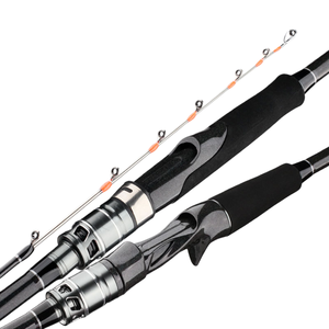<span class=keywords><strong>Canna</strong></span> <span class=keywords><strong>da</strong></span> <span class=keywords><strong>Pesca</strong></span> Leggera SNEDA 30-80lb con Punta in Titanio, in Fibra di Carbonio, <span class=keywords><strong>per</strong></span> <span class=keywords><strong>Pesca</strong></span> di <span class=keywords><strong>Calamari</strong></span> e Specie Costiere - Product Image 1