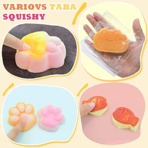 Perlengkapan Pembuatan Squishy Taba DIY Set Squishy Gel Cair Cakar Kucing Karet Silikon Super Lembut Perlengkapan Pembuatan Mainan Edukasi Hiburan - Product Image 5