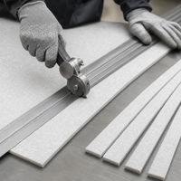 Feutre de laine professionnel de qualité supérieure, épaisseur 3 mm, 5 mm, 10 mm, résistant à l'abrasion, pour système de rouleaux de convoyeur
