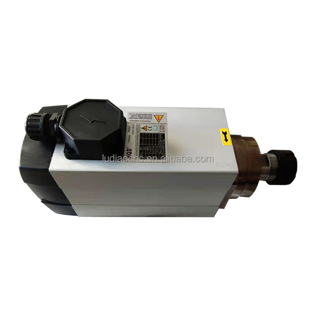 CNC Spindle Price for Wood Carving/high Speed 3.5kw air Cooling Spindle/square air Cooling Spindle 3.5KW for Wood CNC Router
