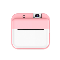 Kamera Cetak Gambar untuk Anak dengan Layar HD 2.0 Inci, Lensa Putar 180 Derajat, CMOS MicroSD, Perekaman & Pengambilan Gambar 24MP, Hadiah Mainan Anak