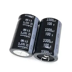 Snap In Electrolytic Capacitor 100V 3300uF,Snap In Aluminum Electrolytic Capacitor 100V 3300MFD