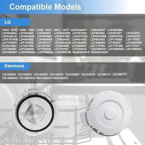 ABQ75742501 Ensemble moteur de pompe de vidange pour <span class=keywords><strong>lave</strong></span>-<span class=keywords><strong>vaisselle</strong></span> compatible avec les modèles LDTS5552S EAU62043401 4963038 EAP12742537 EAU60710801 - Product Image 3