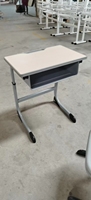 Ensemble de bureau et de chaise réglable pour étudiants, table d'école, mobilier éducatif pour salle de classe, bureau pour étudiants