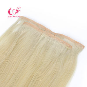 Vente en gros d'extensions de cheveux invisibles de cheveux humains Remy nouvelle méthode clips invisibles sans couture clips dans les extensions de cheveux - Product Image 4
