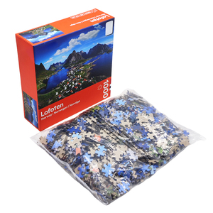 Nhãn Hiệu Riêng Chất Lượng Cao Giá Cả Cạnh Tranh 1000 Mảnh Tùy Chỉnh Thiết Kế Lofoten Ghép Hình Câu Đố In 1000 Mảnh - Product Image 2