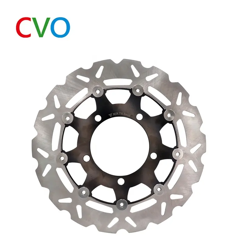 300mm aluminium + 12Cr13 moto disques de frein flottants Rotor disque de frein plaque pour moto