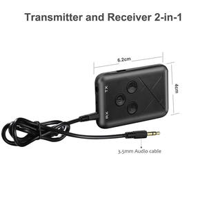 <span class=keywords><strong>Receptor</strong></span> <span class=keywords><strong>Bluetooth</strong></span> 4.2 en Oferta, <span class=keywords><strong>Receptor</strong></span> y Transmisor de Audio Inalámbrico 2 en 1, Adaptador <span class=keywords><strong>Bluetooth</strong></span> Auxiliar de 3.5 mm, Sin Necesidad de Controladores - Product Image 3
