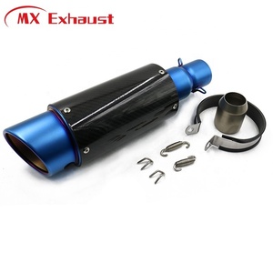 Tuyau de silencieux d'échappement universel, 35-51mm, pour <span class=keywords><strong>Moto</strong></span> Honda CBR250 CB400 YZF FZ400 <span class=keywords><strong>Z750</strong></span> NINJA TMAX530 - Product Image 3