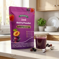 Acai Bessen Poeder Vaste Drank 40g 10 Sachets Natuurlijke Fruitmix Drank Supplement OEM