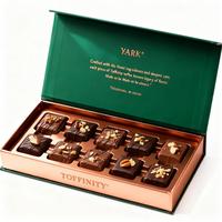 Boîte d'emballage de barre chocolatée de style tendance holographique dorée haut de gamme personnalisée de luxe motif unique apparence attrayante
