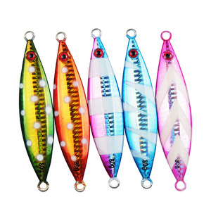 Señuelo de Pesca de Metal Luminoso con Láser para Agua Salada, 60g, para Caballa Española - Product Image 1