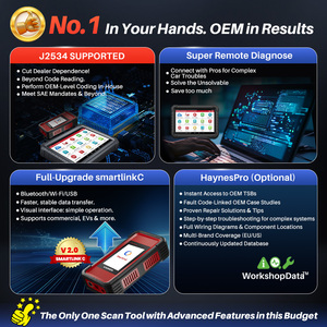 2026 LAUNCH X431 PRO3S+ ELITE V+ PRO Bi-directional Scan Tool with J2534 Protocols Topology <b>Map</b> Diagnostic Tool - Product Image 6