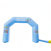 Vente chaude personnalisée publicité événement sportif arc gonflable ligne de départ arc de compétition