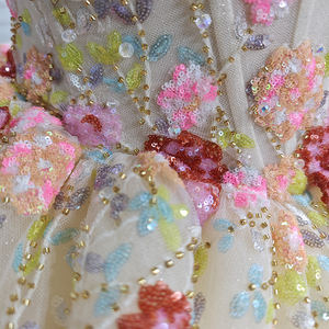 Jancember DY6594 Robe de bal classique en cristal sans bretelles Robes de soirée Quinceanera pour 15 anniversaires - Product Image 3