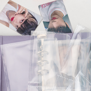 A5 4 poches PU <span class=keywords><strong>Photo</strong></span> <span class=keywords><strong>Album</strong></span> Design élégant Organisateur personnel Dossier 3 pouces Mini <span class=keywords><strong>Photo</strong></span> <span class=keywords><strong>D</strong></span> Ring Binder Folder - Product Image 5