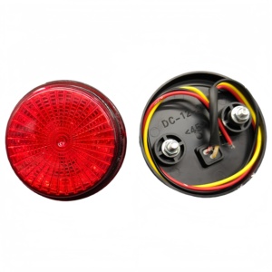 Pièces de système d'éclairage de camion de haute qualité, feux stroboscopiques LED universels pour camion, rouge, jaune, blanc, vert, bleu, 12V 24V - Product Image 4