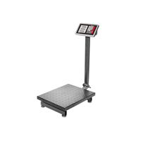 Báscula de Plataforma Industrial Electrónica Digital LCD de Alta Calidad BEI-CHEN 150kg-500kg, Material ABS, Recargable, OEM