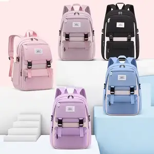 Schultasche Teenager-Studenten-Rücksack Kinder-Charakter-Tasche mehrfarbige Schulrucksacken Pack große Kapazität modischer Polyester