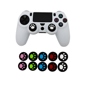 Empuñadura de pulgar para Xboxes One Joystick funda de silicona para <span class=keywords><strong>PS4</strong></span>/PS5 controlador goma Joystick cubierta para Xboxes 360 Joypad - Product Image 1