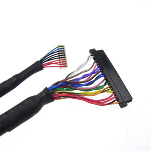 Câble LVDS personnalisé pour écran LCD électronique, 30 broches, 2 canaux, 8 bits, 1280x1024, panneau LCD TFT 17/19 pouces, faisceau de câblage PVC/PTFE/caoutchouc - Product Image 5