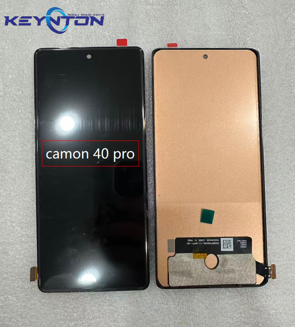 Factory Supply LCD Display for TECNO Camon 40 Pro Touch Screen Digitizer Assembly Replacement Mobile Phone Spare Parts
