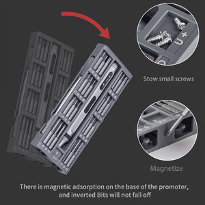 Juego de destornilladores eléctricos de precisión 50 en 1 con batería recargable de iones de litio de grado profesional para reparaciones de precisión - Product Image 4