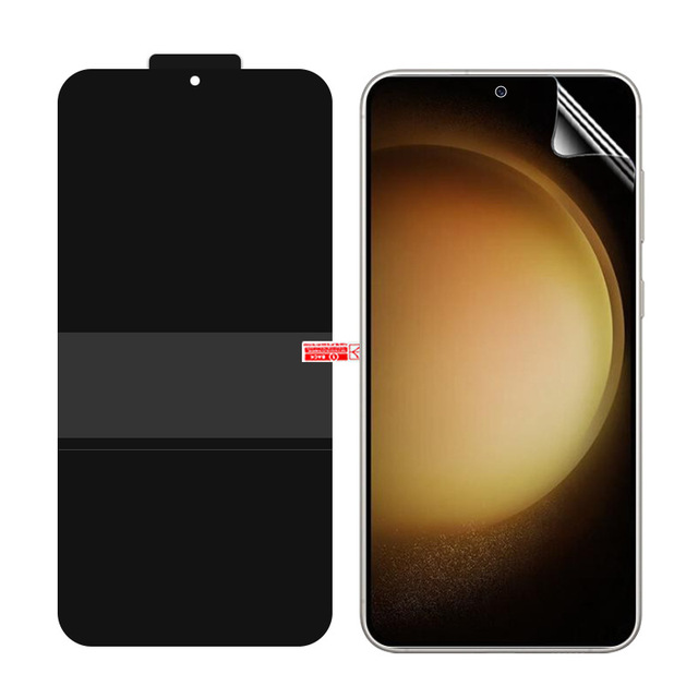 High Quality Auto-Healing Soft TPU Privacy Screen Protector for S23/S24/S25/A54 Ultra Phones Dirt-resistant Anti-Fingerprint