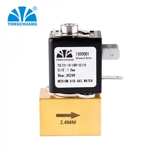 Yongchuang YCLT21 Brass Stainless Steel Medical PWM Proportional Air Flow Control Solenoid Valve